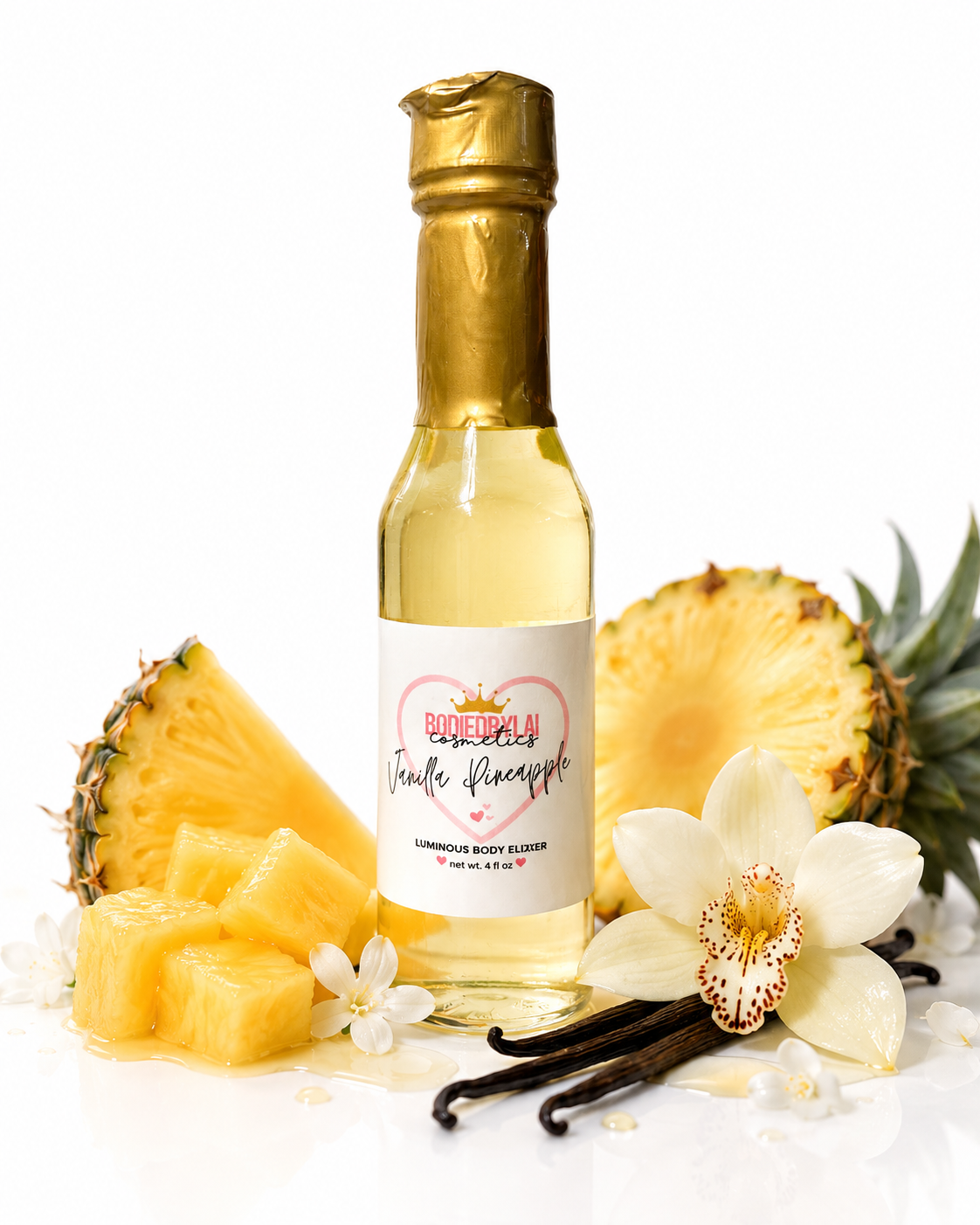 Vanilla Pineapple | Luminous Body Elixir