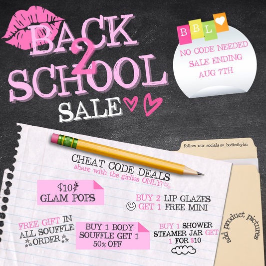 Back 2 School Editable Template | Bossy Essentials